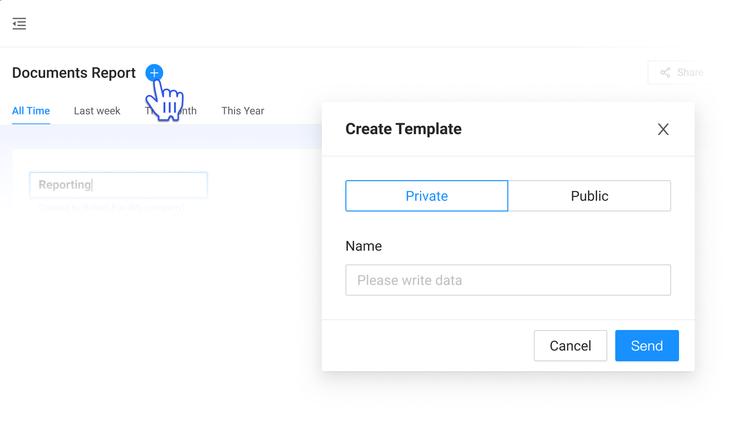 Create Report Templates